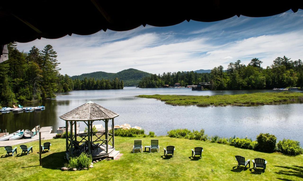 Wildwood On The Lake Motel Lake Placid Bagian luar foto