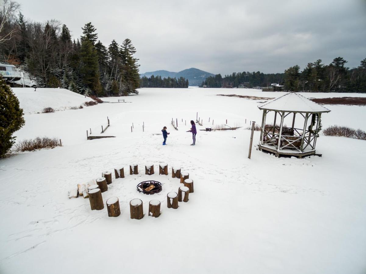 Wildwood On The Lake Motel Lake Placid Bagian luar foto