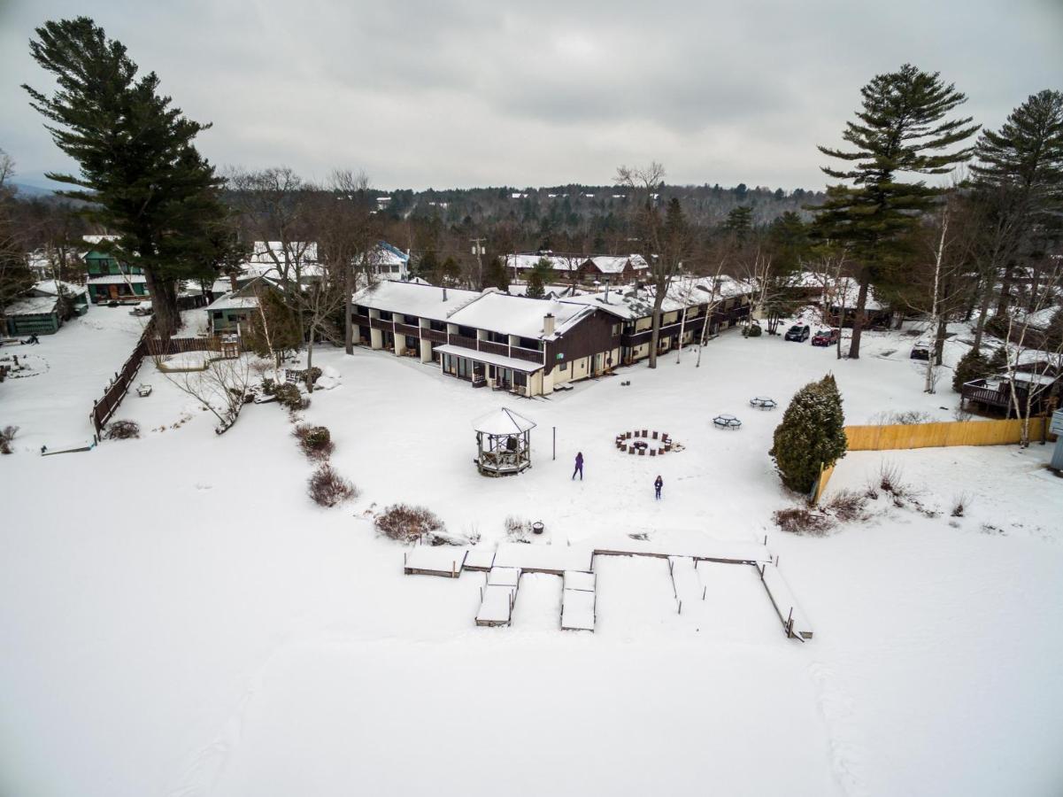 Wildwood On The Lake Motel Lake Placid Bagian luar foto